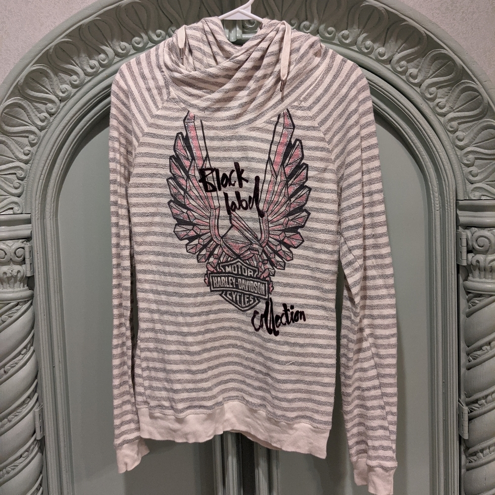 Harley Davidson Black Label Hooded Sweatshirt